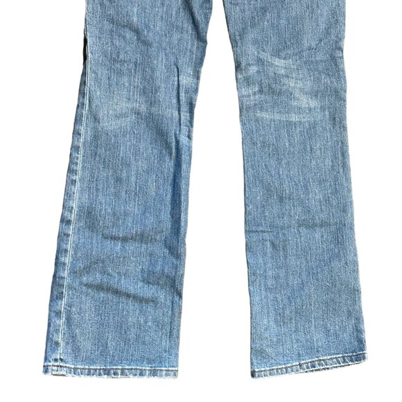 Twenty X Jeans Womens 7/8x34 Houston Lowest Rise Bootcut Embroidered Slim Fit - Picture 8 of 14